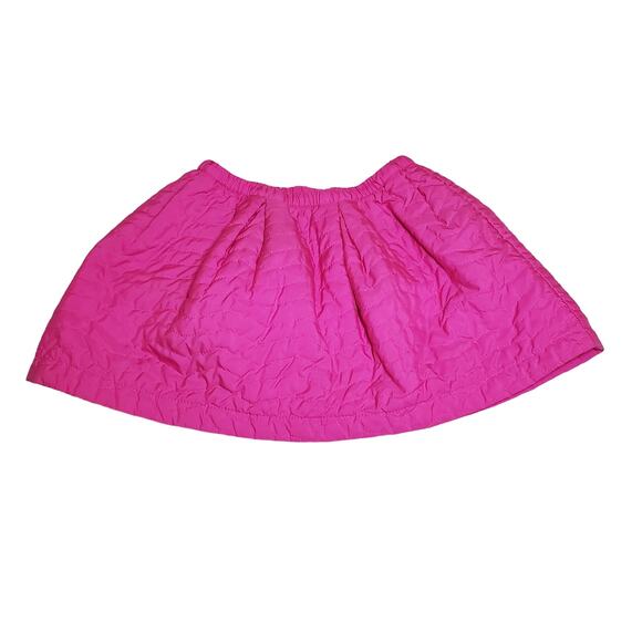 Crewcuts Pink Quilted Girls Mini Outerwear Layering Skirt Size 4 / 5 Puffer - Picture 1 of 11